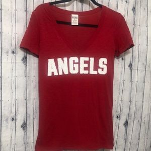 Pink Victoria’s secret’s ANGELS top
